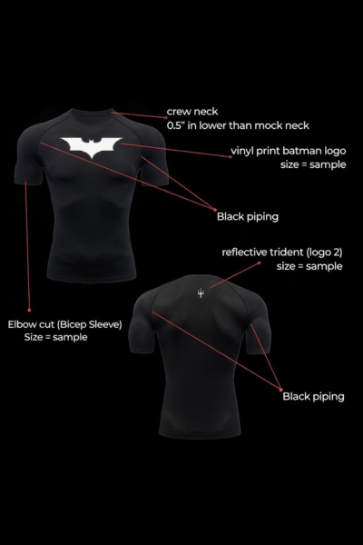 Elevate Batman Edition Compression Top